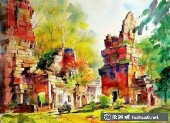 馮信群水彩風(fēng)景畫作賞析