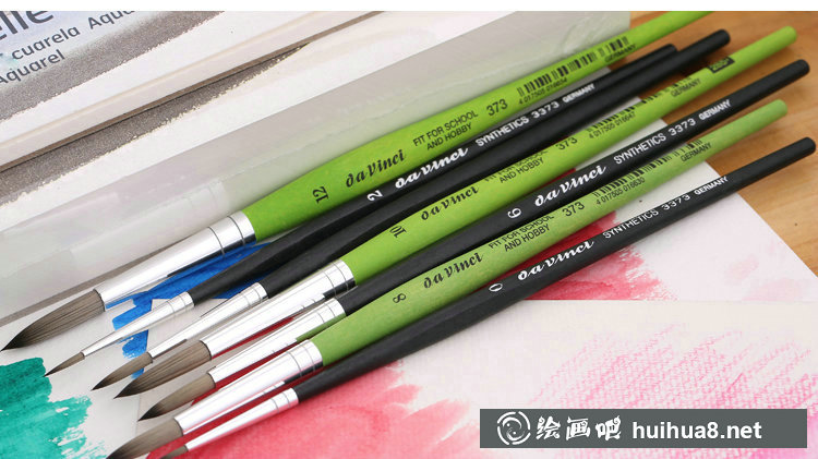 毛筆水彩畫筆貂毛畫筆介紹大全