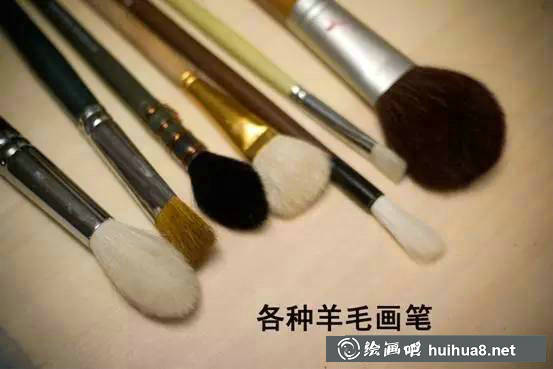 水彩畫筆筆頭筆毛詳細(xì)介紹大全