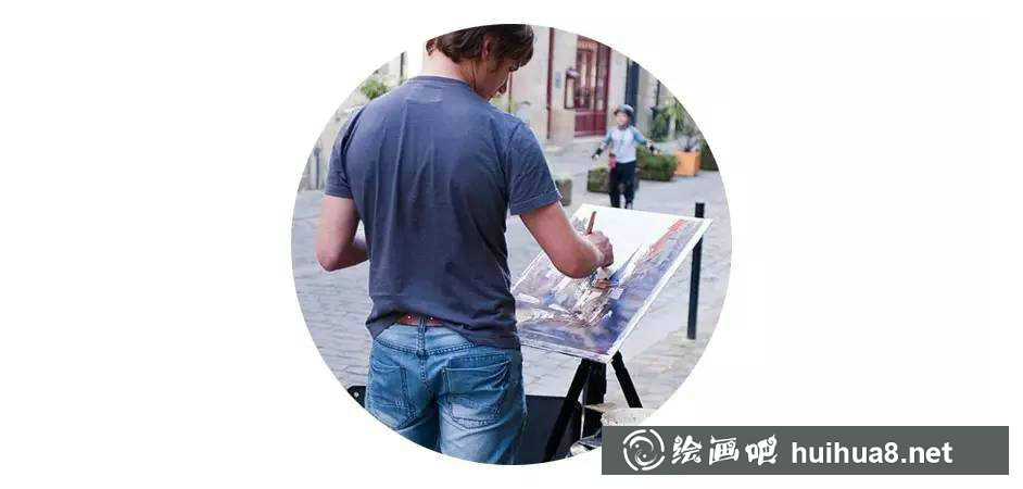 80后畫家尤金.吉斯里安城市建筑風景水彩畫