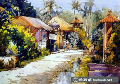 新加坡水彩畫家王金成風(fēng)景佳作展