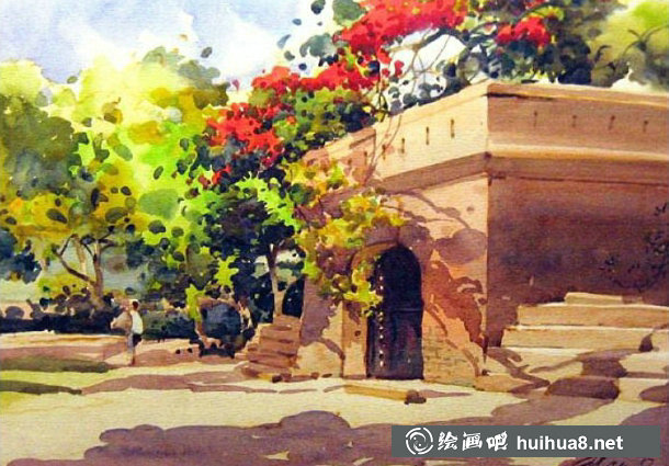 新加坡水彩畫家王金成風(fēng)景作品選
