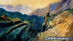 張俊秋山水彩畫技法賞析