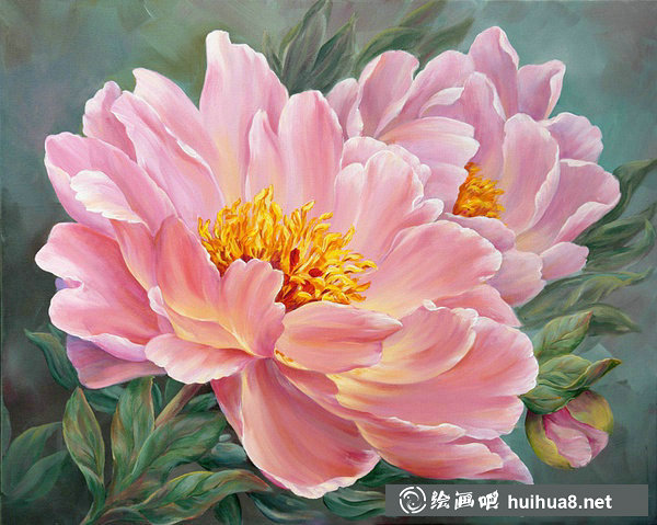 瑪麗安布魯姆Marianne Broome水彩花卉作品