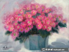 張祖泰水彩花卉藝術之美