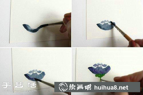 水彩畫步驟3