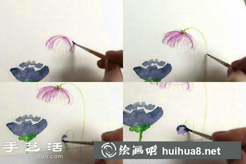 水彩畫步驟4