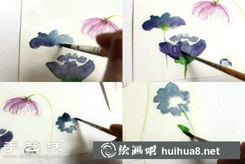 水彩畫步驟5
