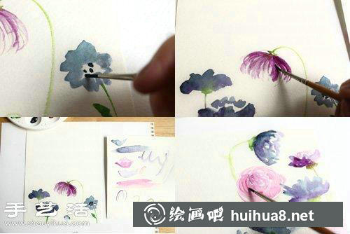 水彩畫步驟6