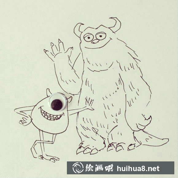 創(chuàng)意素描作品