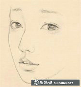 手繪唯美人物素描教程步驟