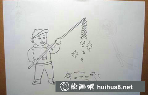 男孩腿腳