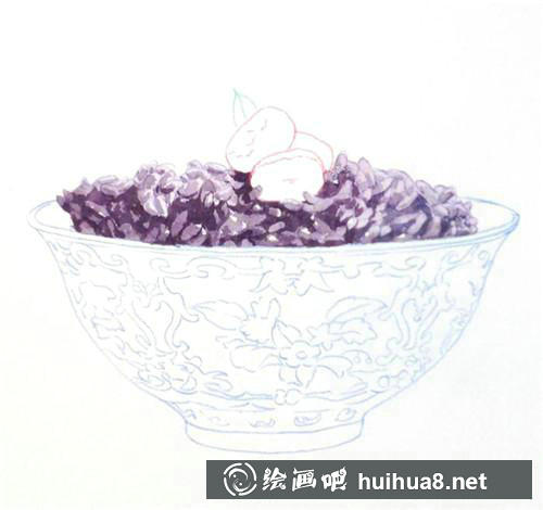 烏米飯層次感上色
