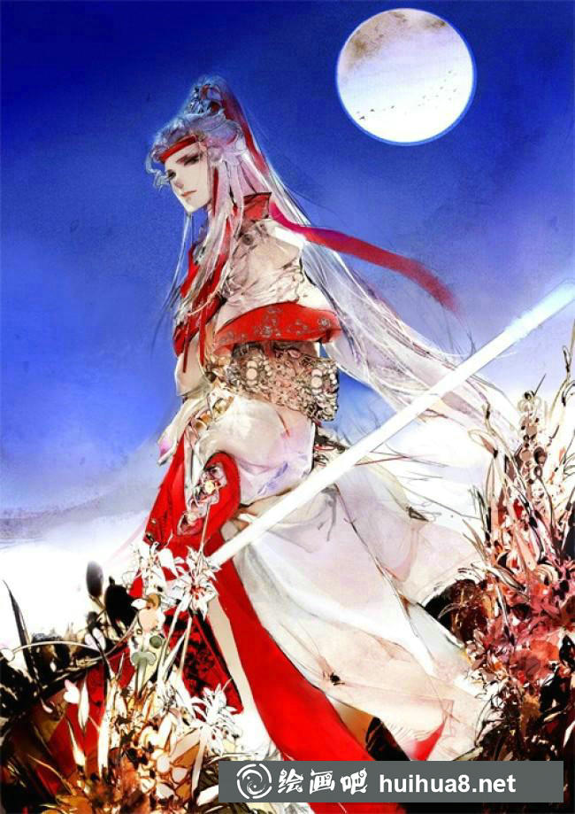 古風(fēng)美女插畫6