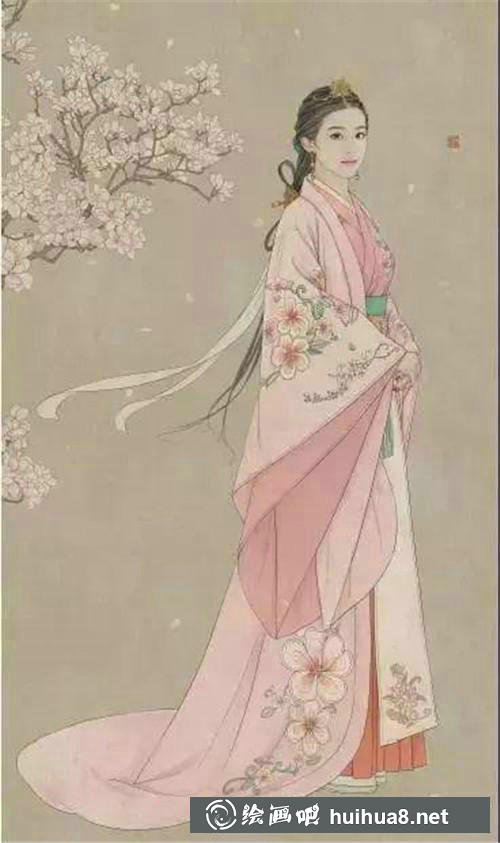 13 上色玉蘭花