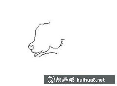 奔跑獵豹簡筆畫步驟