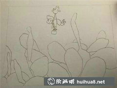 簡(jiǎn)單仙人掌水彩教程輕松繪
