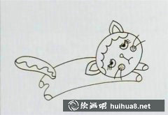 懶貓兒童畫教學(xué)：奔跑瞬間繪法