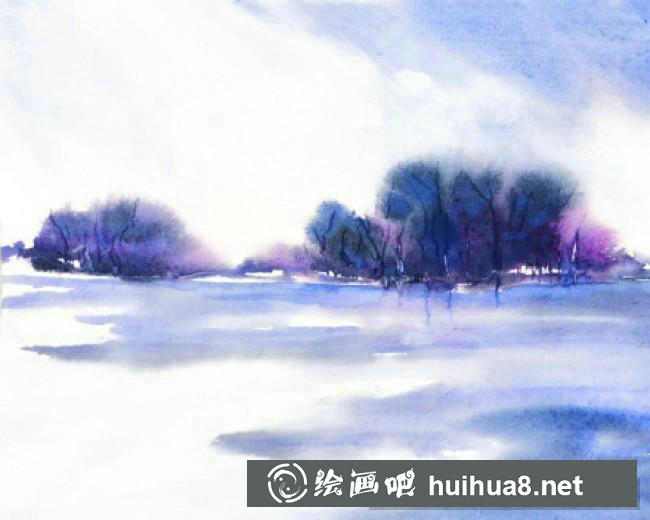 水彩畫(huà)風(fēng)景2