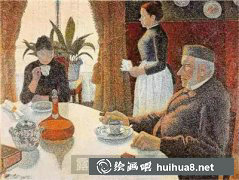 油畫(huà)點(diǎn)彩技法探秘