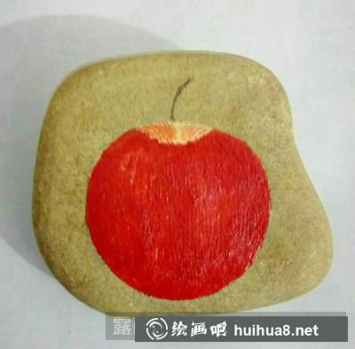 4 蘋果上色