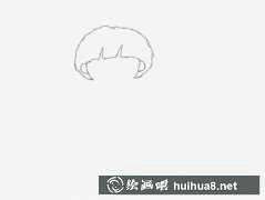 簡筆畫教程：畫可愛小女孩步驟