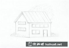 彩鉛繪家園教程
