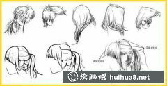 人物局部速寫技法解析