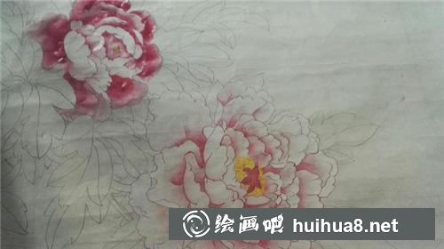 5 曙紅+牡丹花