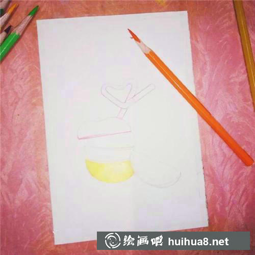 梨子彩鉛畫步驟