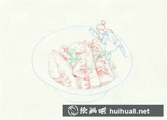 水彩美食繪教程速成法