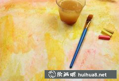 色粉繪花技巧解析