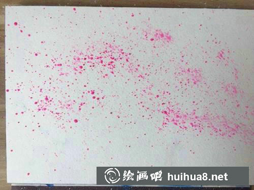櫻花樹繪制步驟1 步驟1
