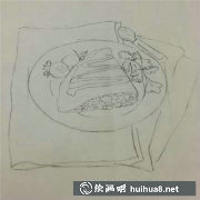 彩鉛繪蛋包飯教程