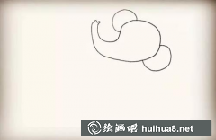 簡筆畫大象繪畫教程