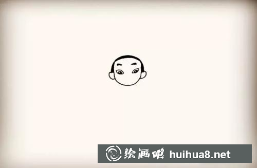哪吒眉毛和眼睛繪制步驟