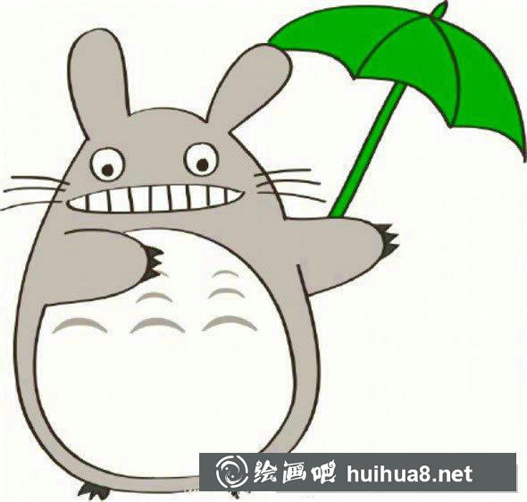 彩色的龍貓