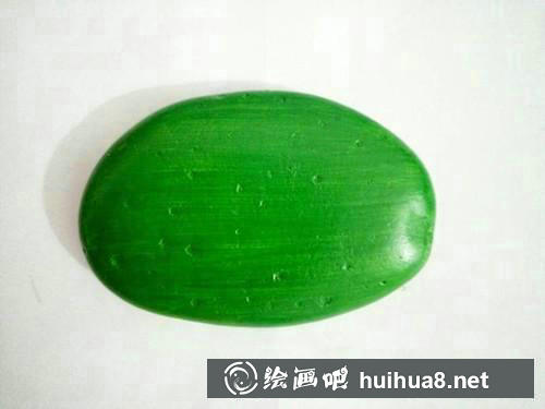 向日葵丙烯畫底色