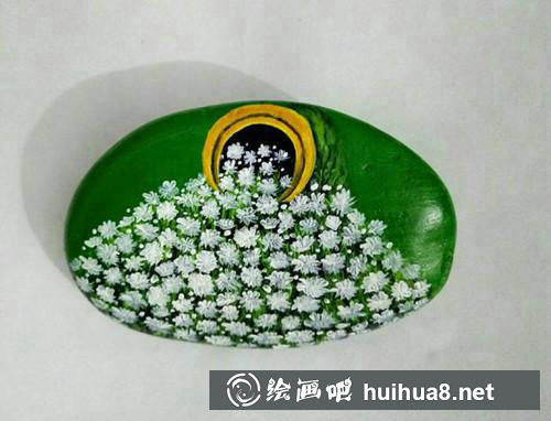 向日葵丙烯畫完成