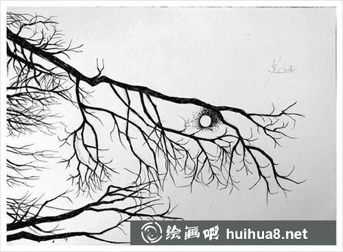 鋼筆畫繪制步驟6
