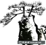 國畫黃山瀑布技法解析