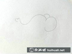大象簡筆畫步驟引導(dǎo)教程