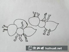 兒童繪畫螞蟻技巧