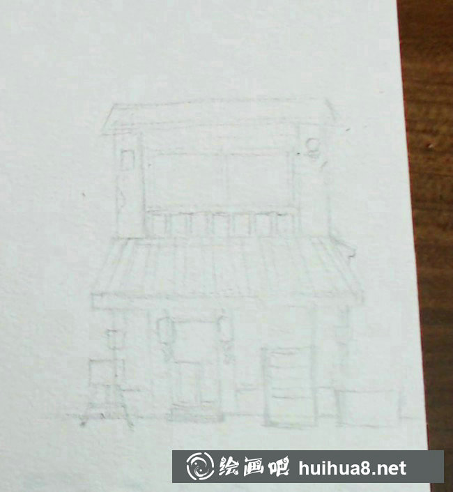 【小房子水彩小插畫】簡單可愛的水彩插畫小房子手繪教程_www.youyix.com