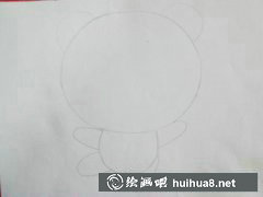 兒童熊貓畫法教程