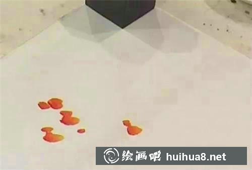 梅花紅花繪制
