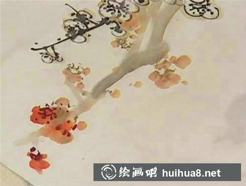 梅花周邊描繪