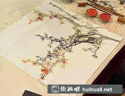 梅花補(bǔ)花展示