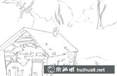 雪景素描技巧解析