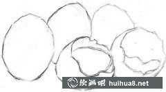 素描蛋殼繪畫教程詳解